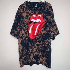 Acid Wash Rolling Stones Tee